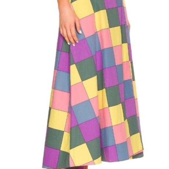 S/W/F CUIXMALA MAXI SKIRT with tie waist belt EUC size M - Picture 4 of 8